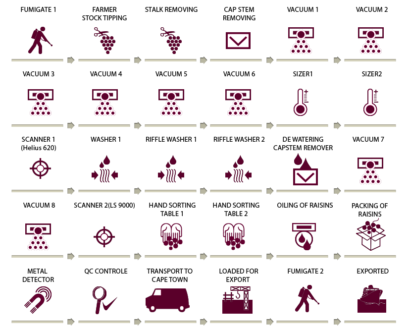 final icons Production Process